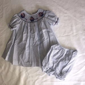 Chabré Sailboat Dress with Bloomers